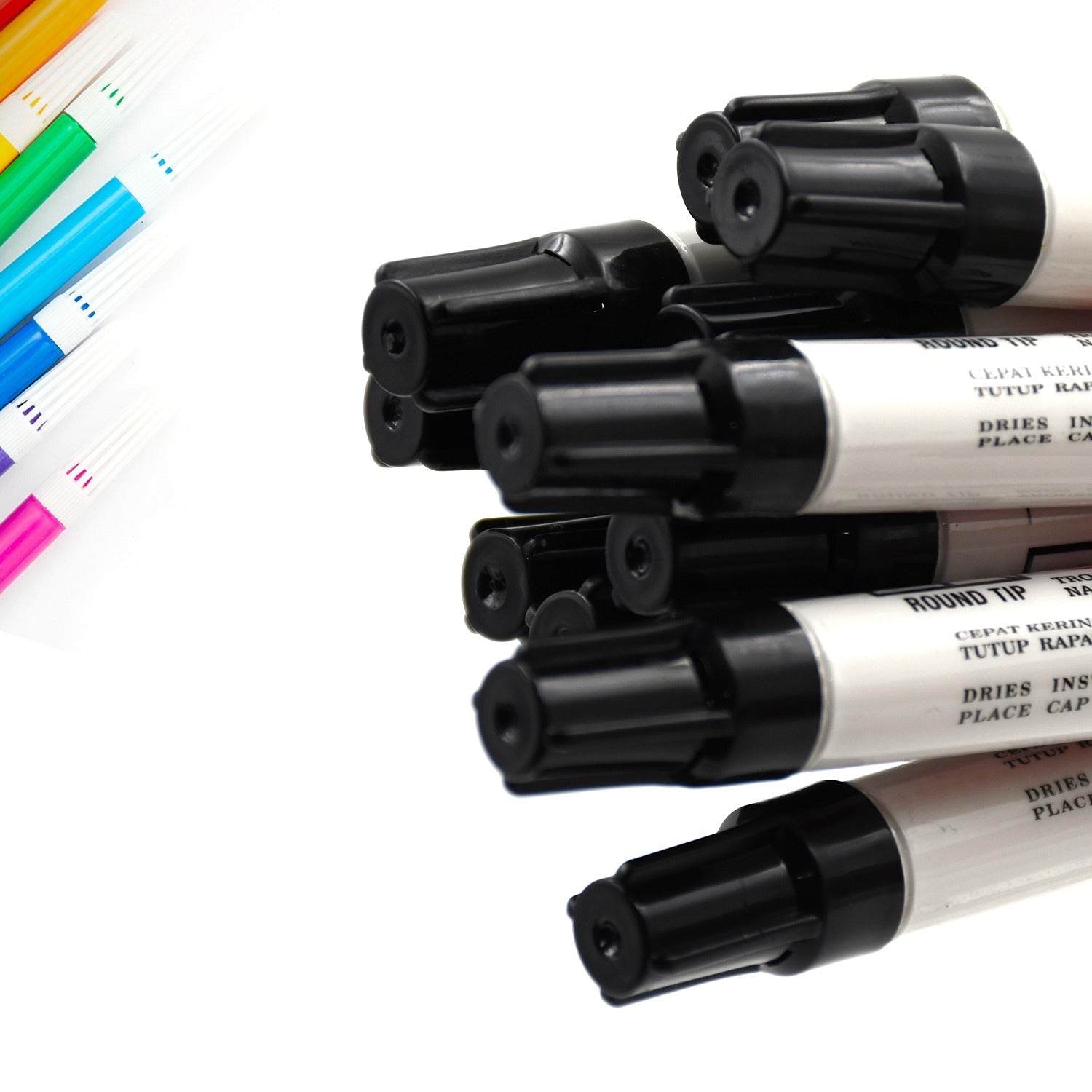 1625a BLACK PERMANENT MARKER LEAK PROOF MARKER CRAFTWORKS, SCHOOL PROJECTS AND OTHER | SUITABLE FOR OFFICE AND HOME USE (PACK OF 12 PC) 1625a BLACK PERMANENT MARKER LEAK PROOF MARKER CRAFTWORKS, SCHOOL PROJECTS AND OTHER | SUITABLE FOR OFFICE AND HOME USE (PACK OF 12 PC)